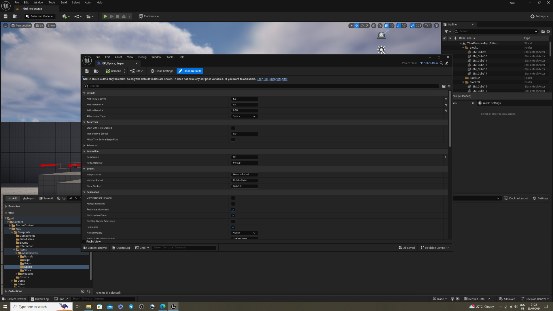 Weapon Customisation System - Screenshot